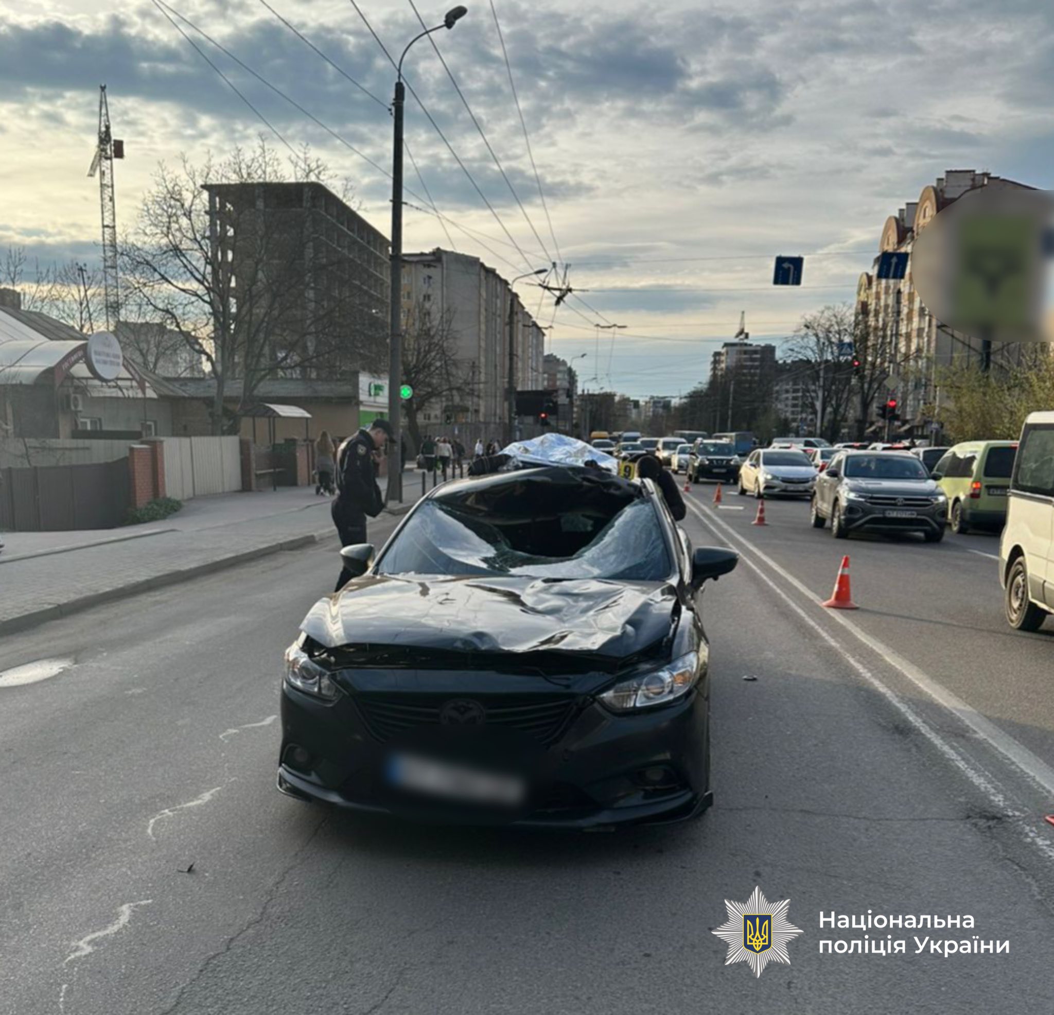 В Івано-Франківську на Пасічній водій збив на смерть пішохода